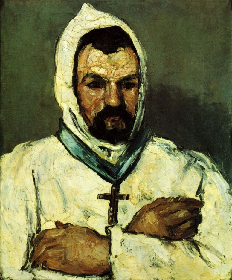 Paul Cezanne. Portrait of uncle Dominic in monk garb
