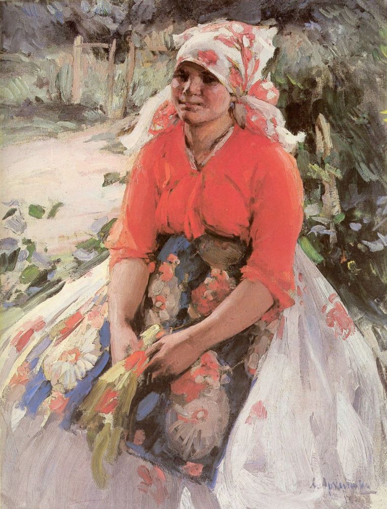 Abram Arkhipov. A peasant girl