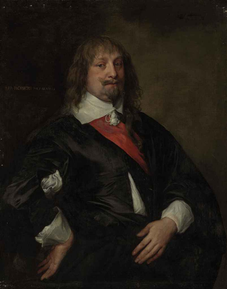 Anthony van Dyck. Portrait of sir Robert Howard