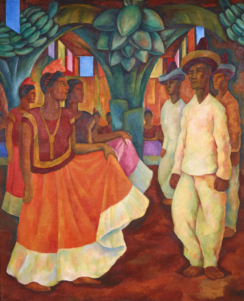 Diego Maria Rivera. Dance in Tehuantepec