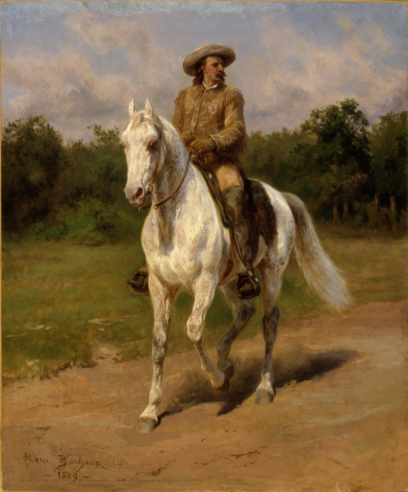 Rose Bonhur. Colonel William F. Cody (Buffalo Bill)