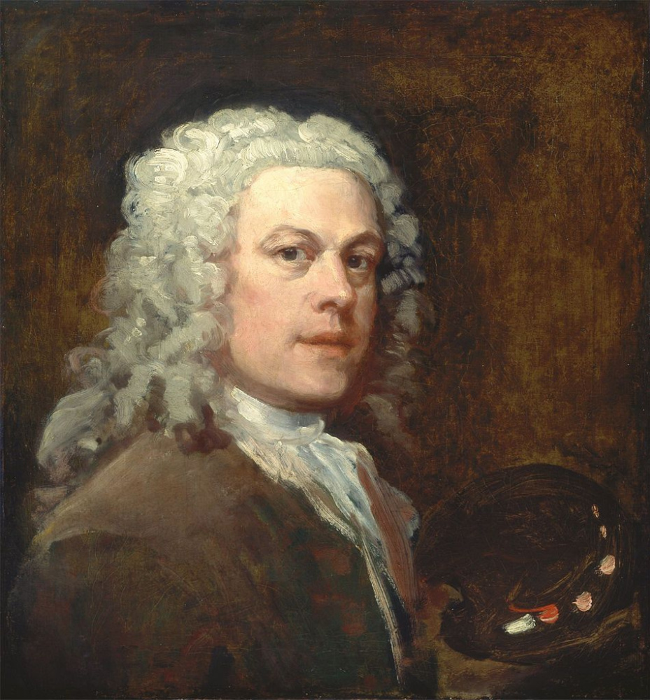 William Hogarth. Self-portrait