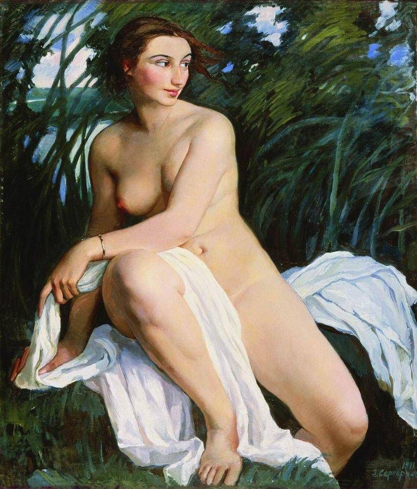 Zinaida Serebryakova. Bañista