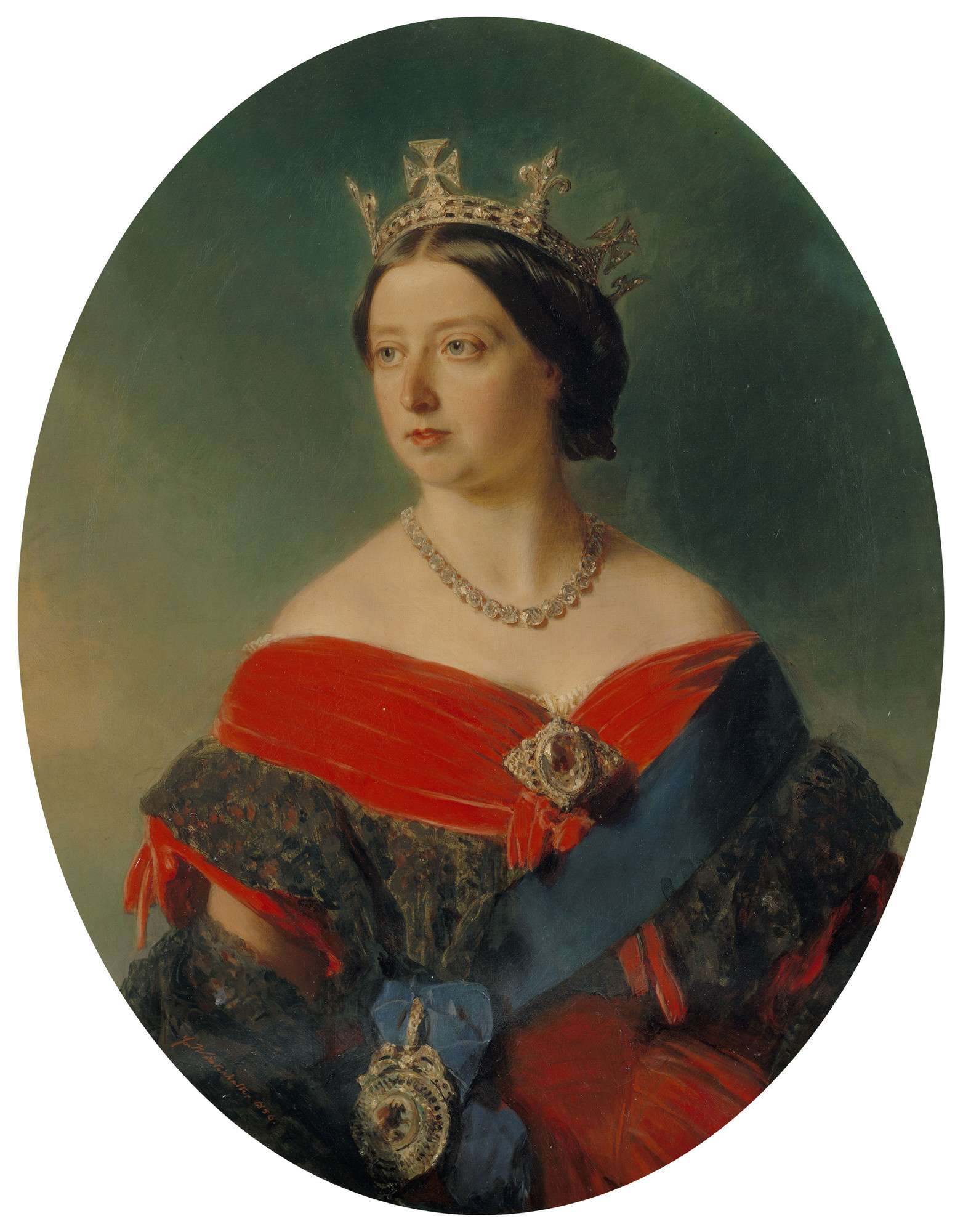 queen victoria red dress The Accession of Queen Victoria  A Stamp A Day