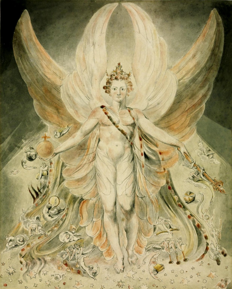 William Blake. Satan in his Original Glory: "Thou was perfect until, until iniquity was found in You"