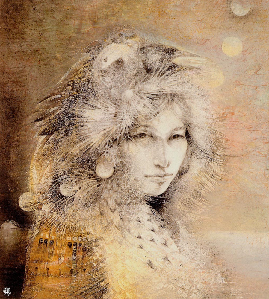 Susan Seddon Boulet. The shaman of the seven moons