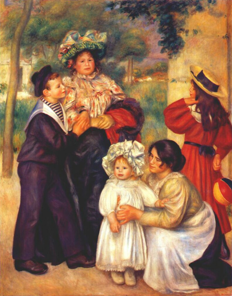 Pierre-Auguste Renoir. Portrait of the artist's family