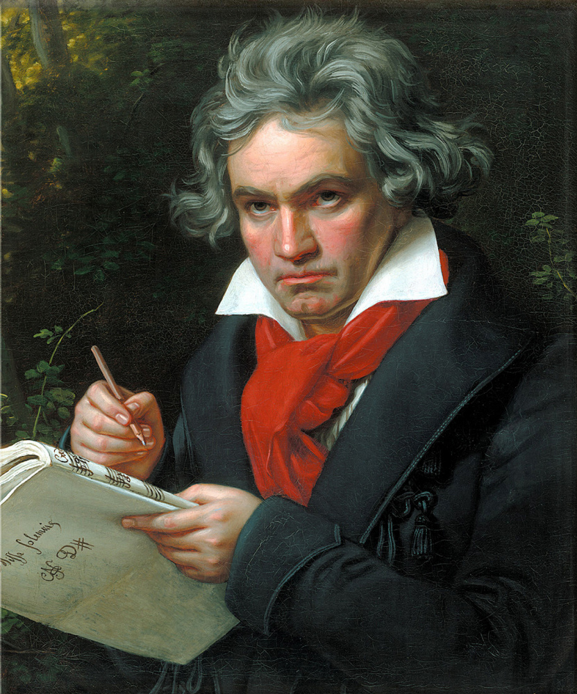 Porträt von Ludwig van Beethoven