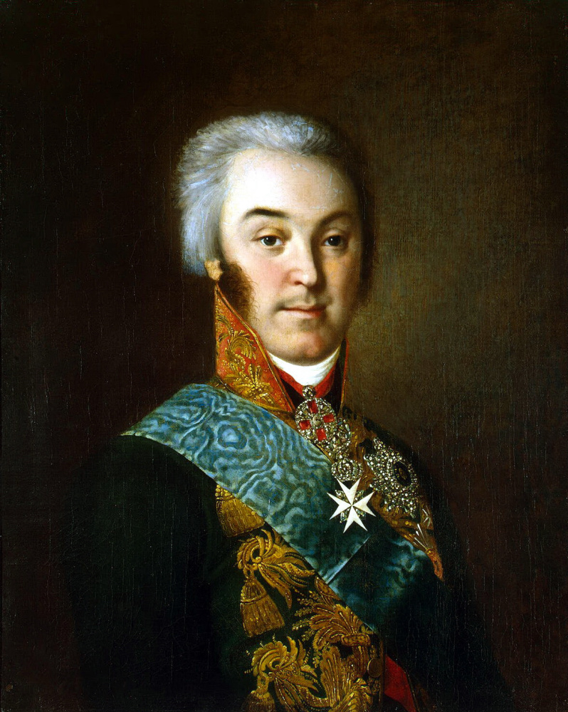 Nikolay Ivanovich Argunov. Portrait of count Nikolai Sheremetyev
