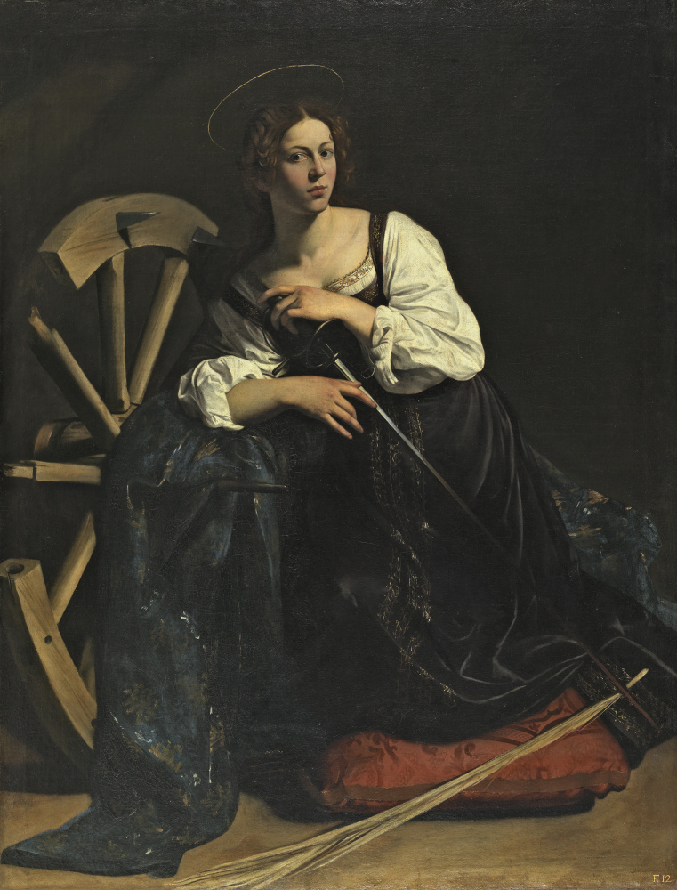 Michelangelo Merisi de Caravaggio. St. Catherine of Alexandria