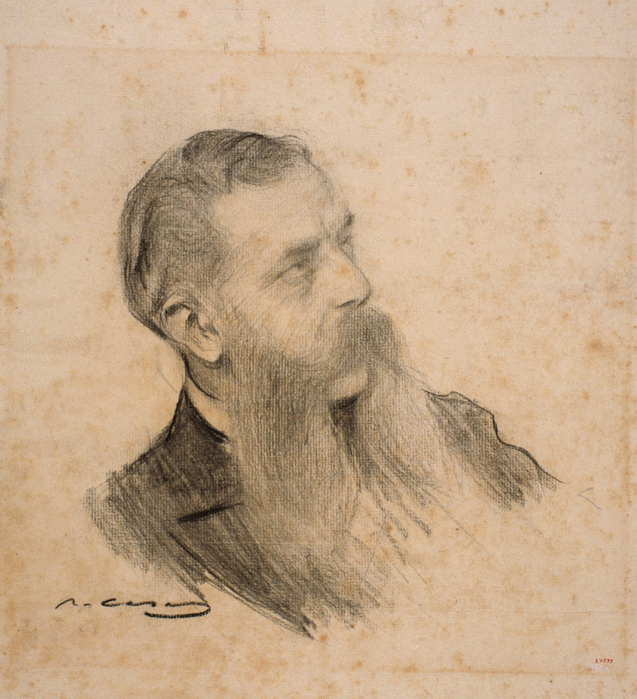 Ramon Casas i Carbó. Portrait of Guillem de Boladeres