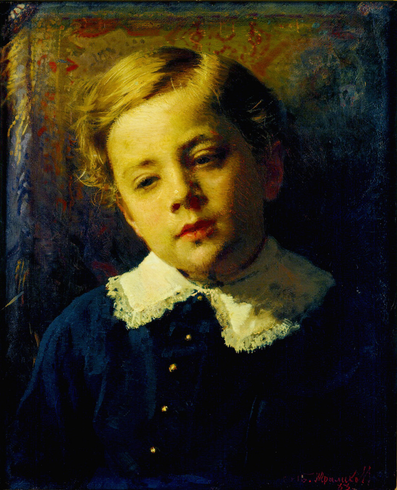 Ivan Nikolayevich Kramskoy. Portrait of Sergey Kramskoy, the artist's son