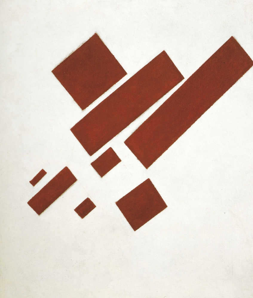 Kazimir Malevich. Suprematism (with eight rectangles)