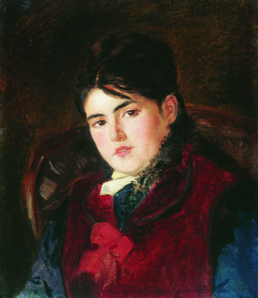 Konstantin Makovsky. Female portrait