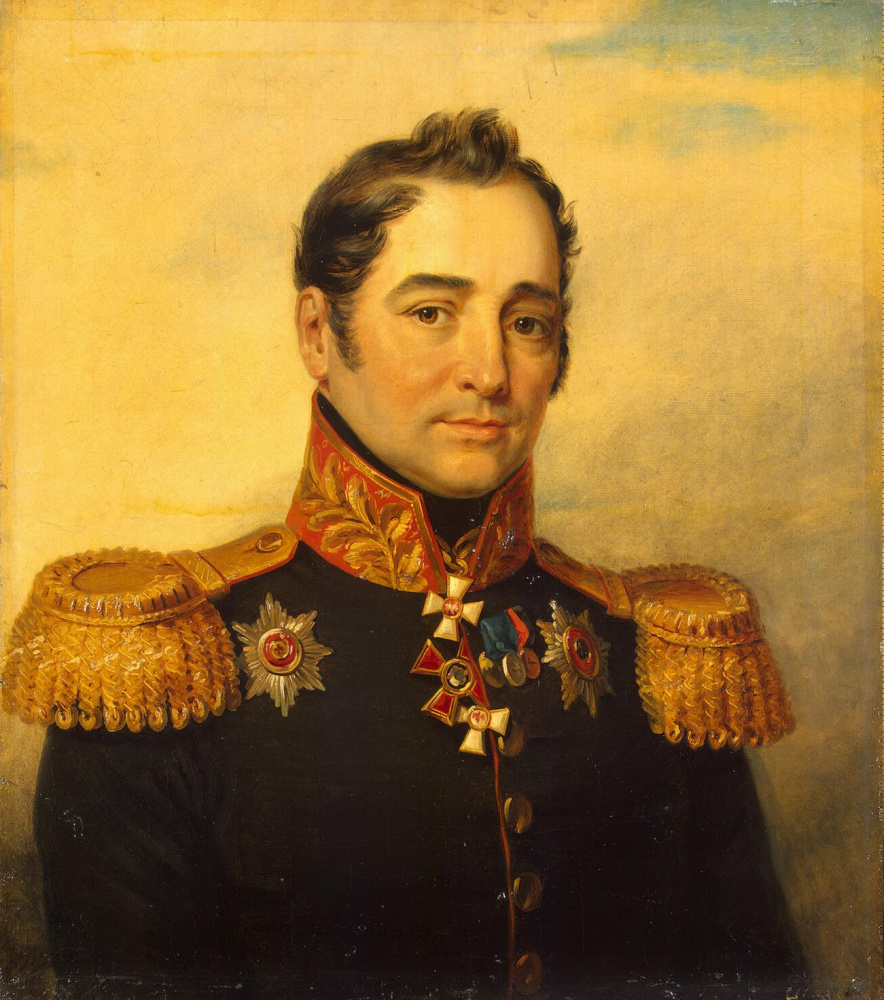 George Dow. Portrait of Egor Ivanovich Vlastov