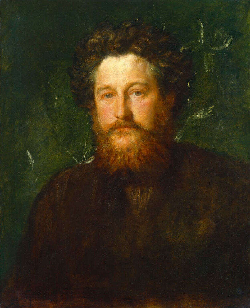 George Frederick Watts. Poet William Morris