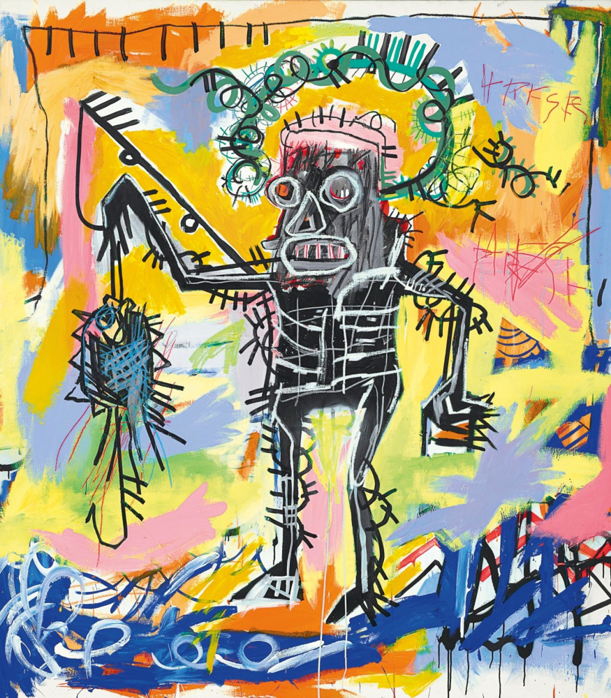 Jean-Michel Basquiat. Fishing