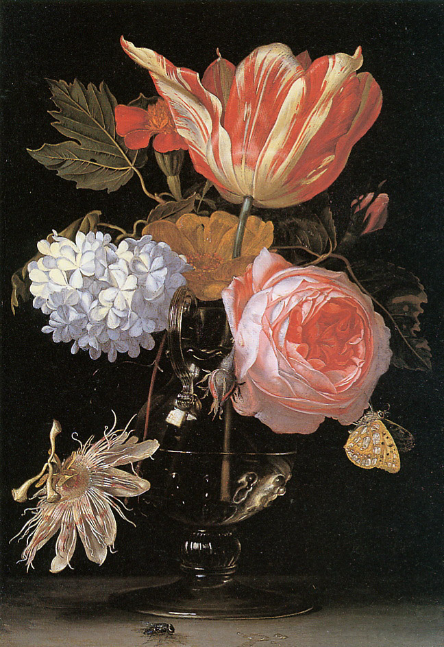 Hendrik De Fromantiou. Floral still life