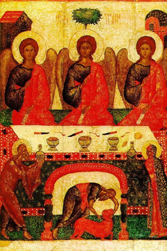 Icon Painting. Trinity