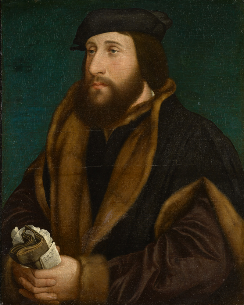 Hans Holbein The Younger. Portrait of an Englishman