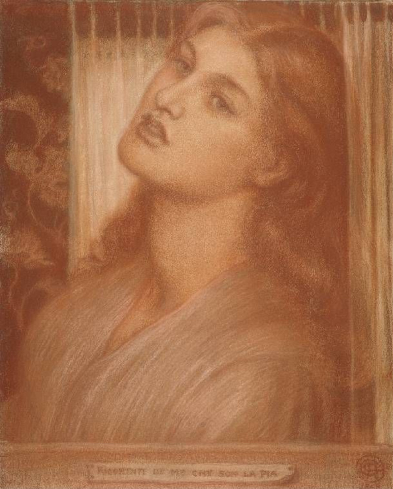 Pia de Tolomei. Sketch