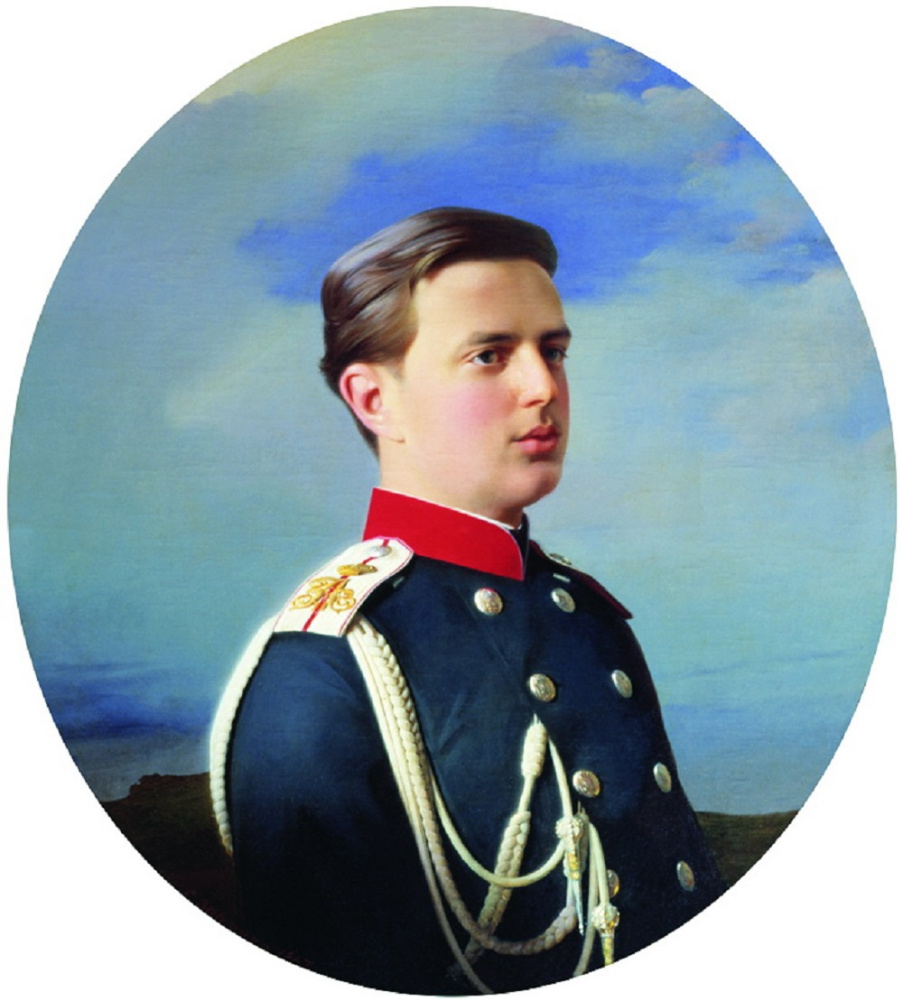 Sergey Konstantinovich Zaryanka. Portrait of Grand Duke Vladimir Alexandrovich (1847-1909)
