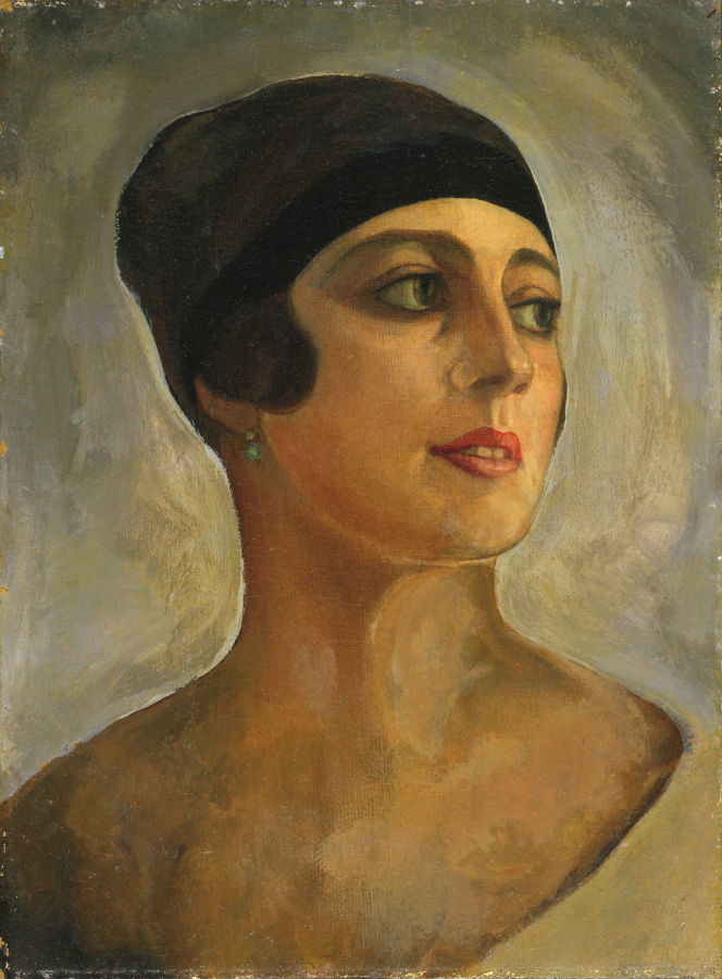 Sergey Yurevich Sudeikin. Portrait of Vera Sudeykina