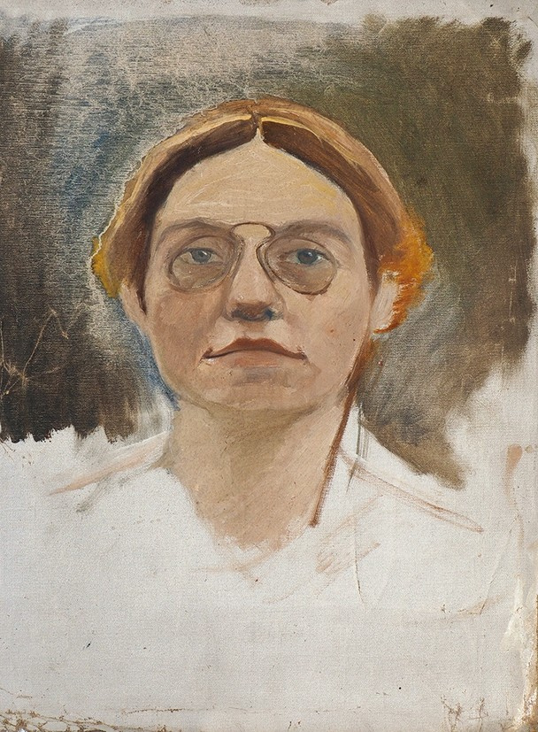 Ekaterina Vasilevna, Goldinger. Lehrerin. 1906-1908, 37 x 50