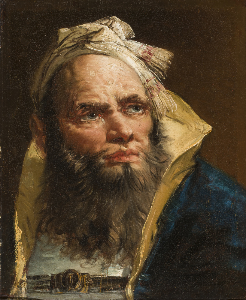 Giovanni Battista Tiepolo. Philosopher. Portrait of a Oriental Man