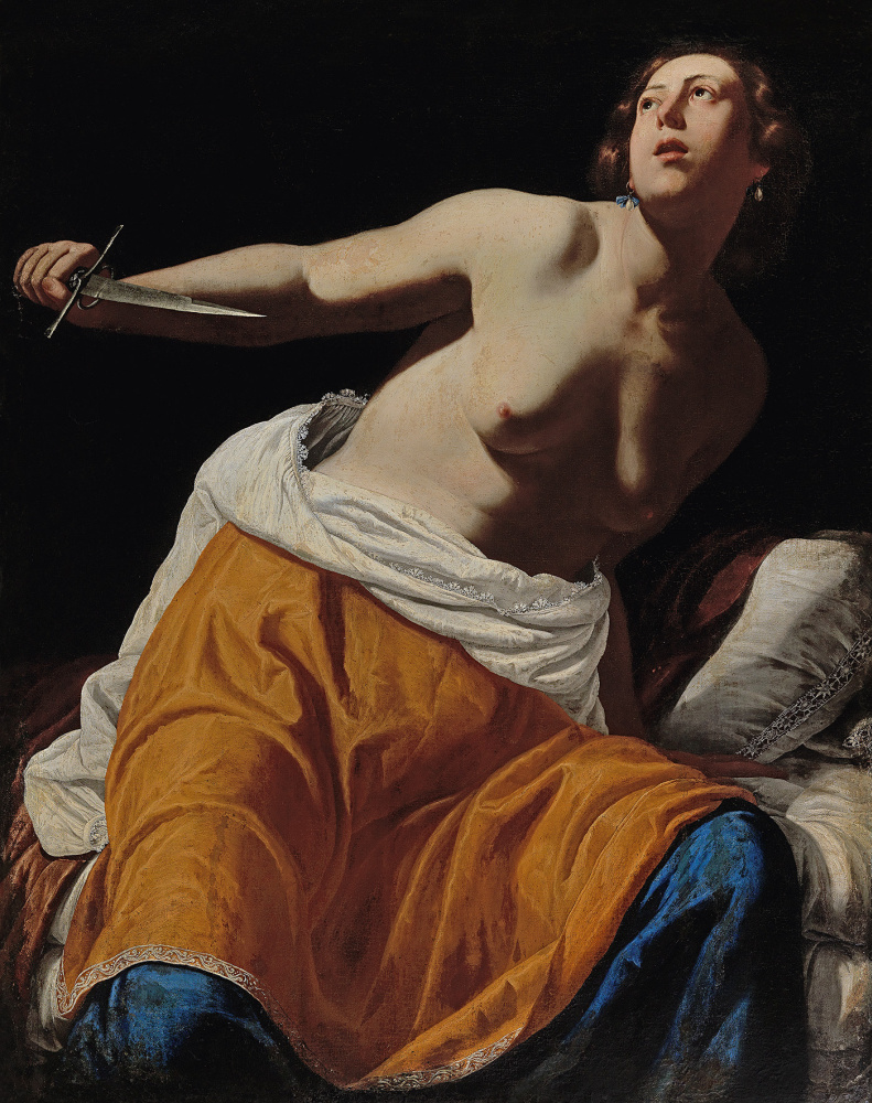 Artemisia Gentileschi. Lucretia