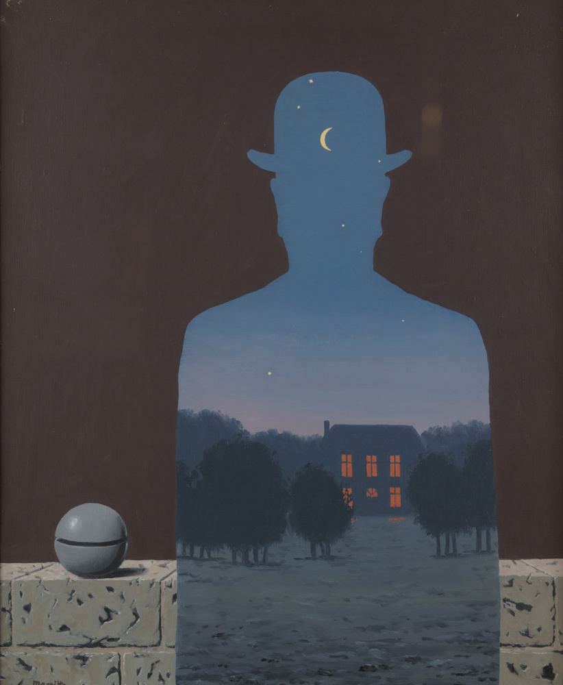 René Magritte. The happy donor