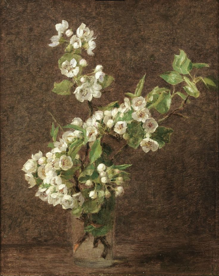 Victoria Dubourg (Fantin-Latour). Apple blossoms