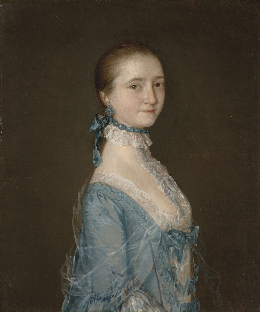 Thomas Gainsborough. Portrait of Elizabeth, wife of Richard Colville