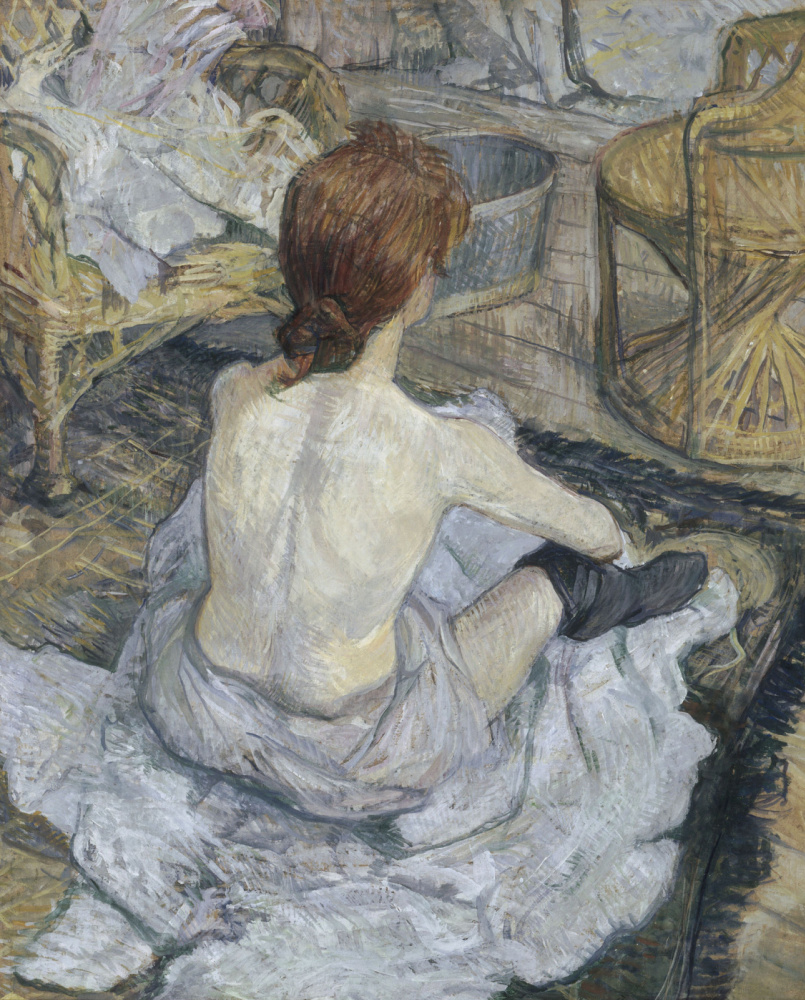 Henri de Toulouse-Lautrec. Bathroom