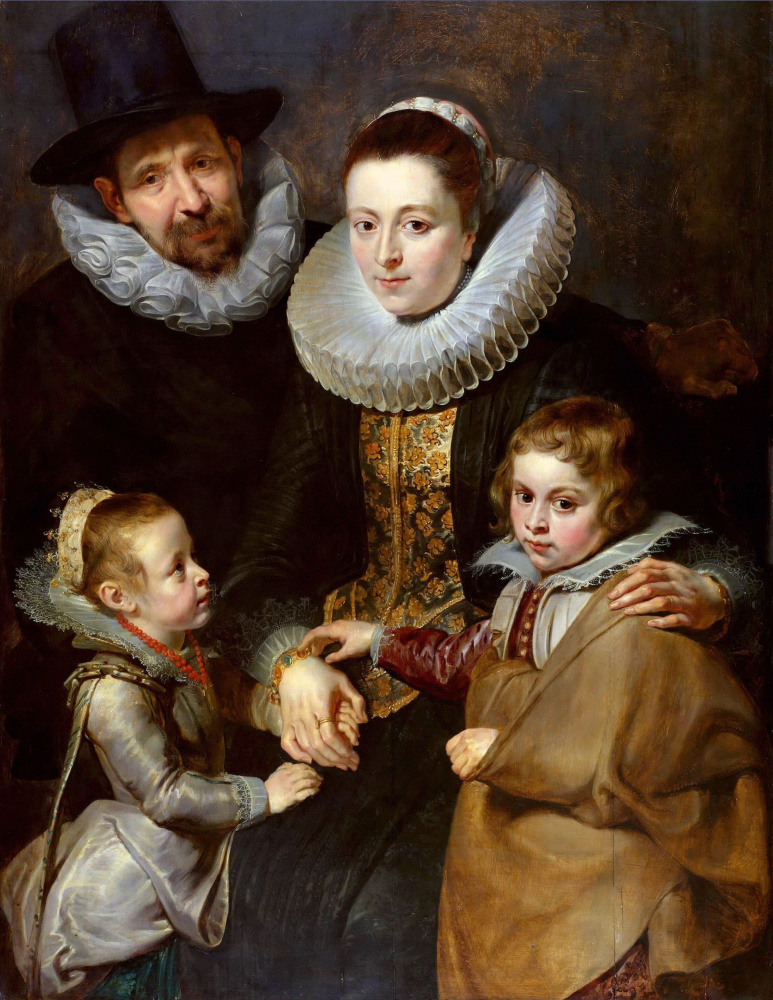 Peter Paul Rubens. La famille de Jan Bruegel l'Ancien