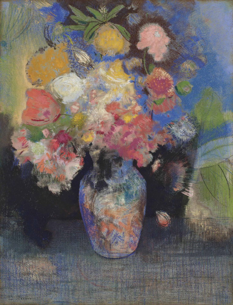 Odilon Redon. Rože