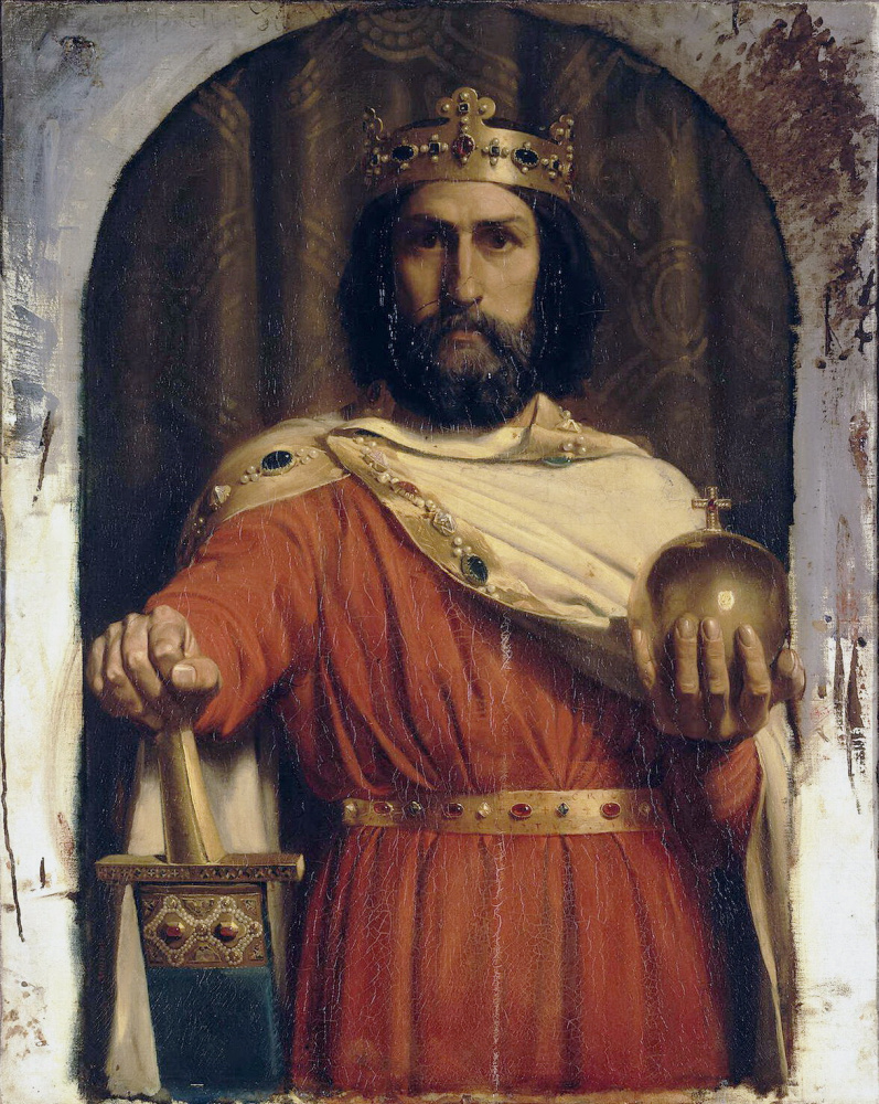 Jean Louis Ernest Meissonier. Charlemagne