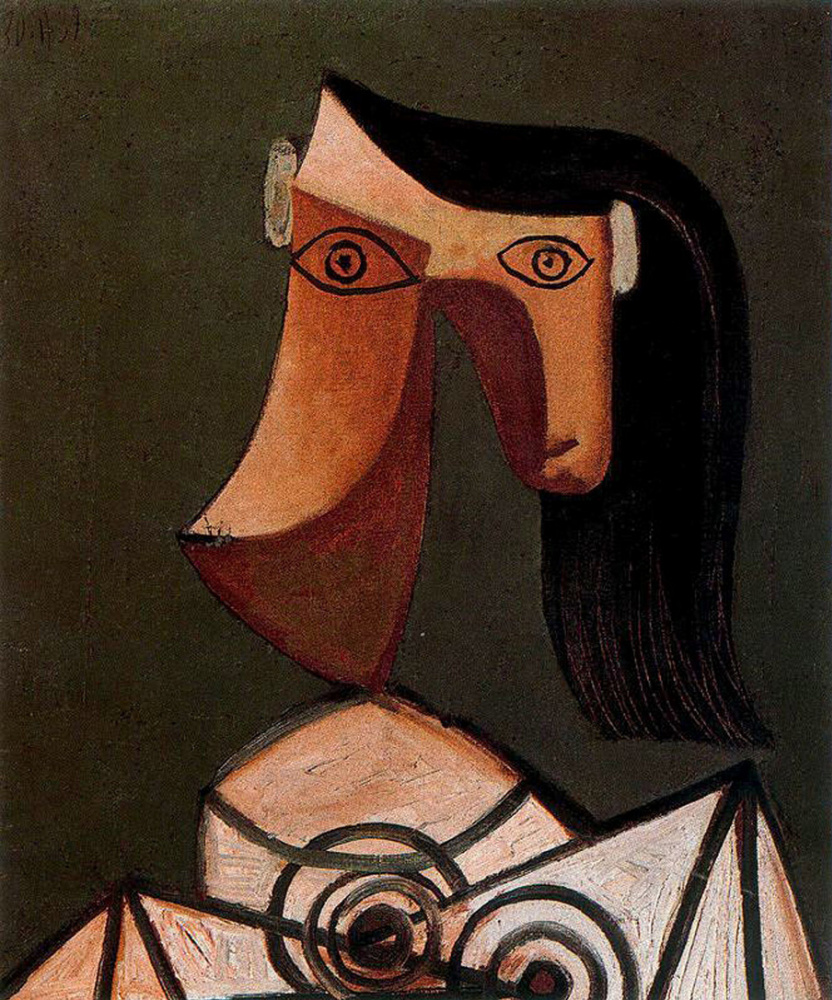 Пабло Пикассо. Голова женщины (Дора Маар)