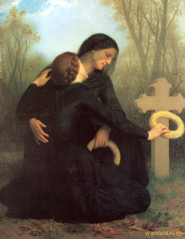 William-Adolphe Bouguereau. Jour commémoratif des morts