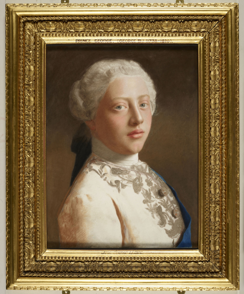 Porträt von George, Prince of Wales (später - George III)