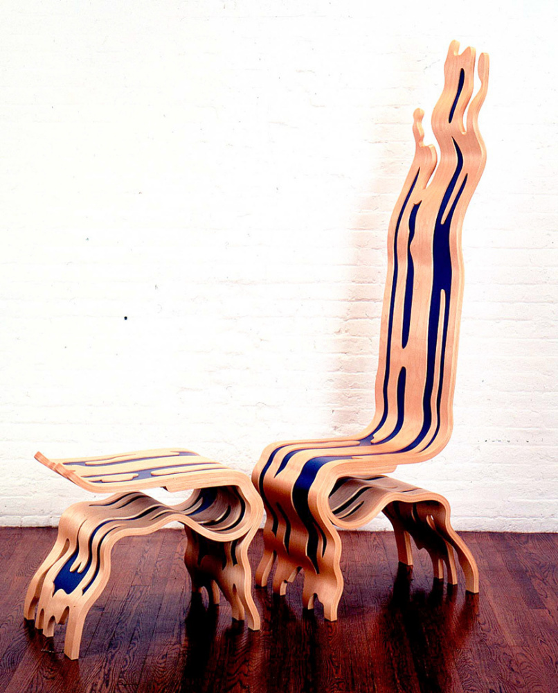 Roy Lichtenstein. Chairs, Turkish and a backrest