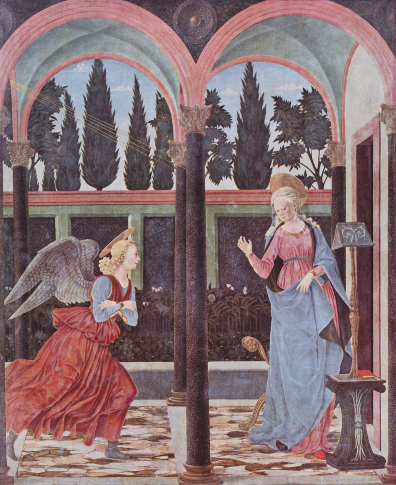 Alessio Baldovinetti. The Annunciation Of Mary