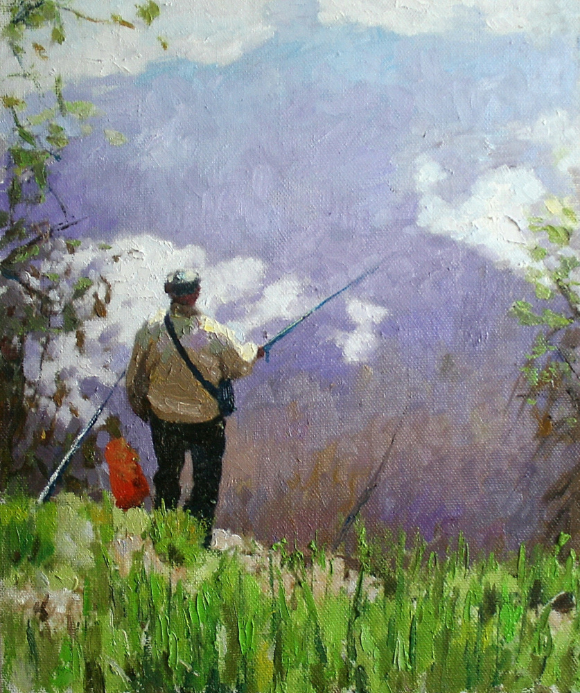 Mikhail Rudnik. Fishing