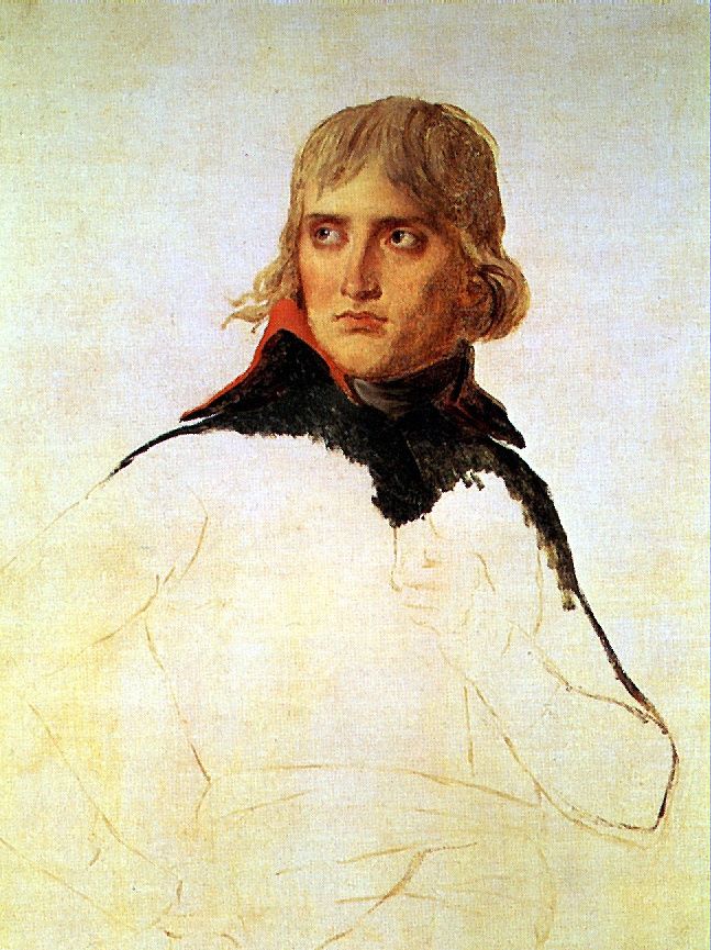 Jacques-Louis David. General Bonaparte, sketch
