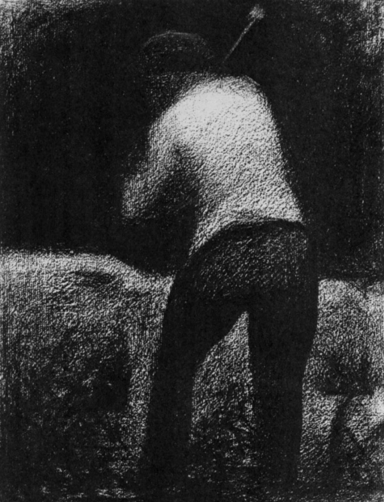 Georges Seurat. The breaker of stones
