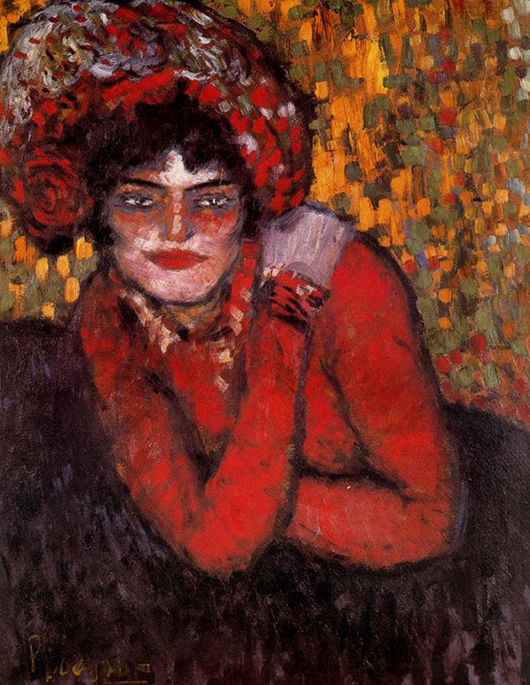 Пабло Пикассо. Женщина с рукой на плече