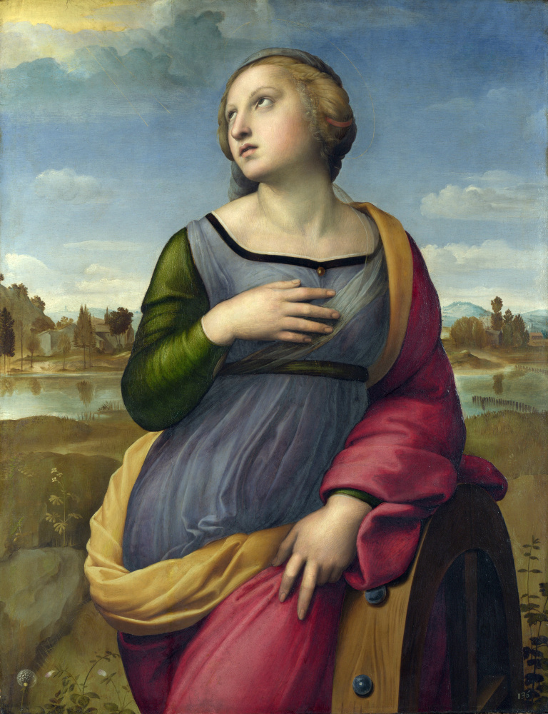 Raphael Sanzio. St. Catherine of Alexandria