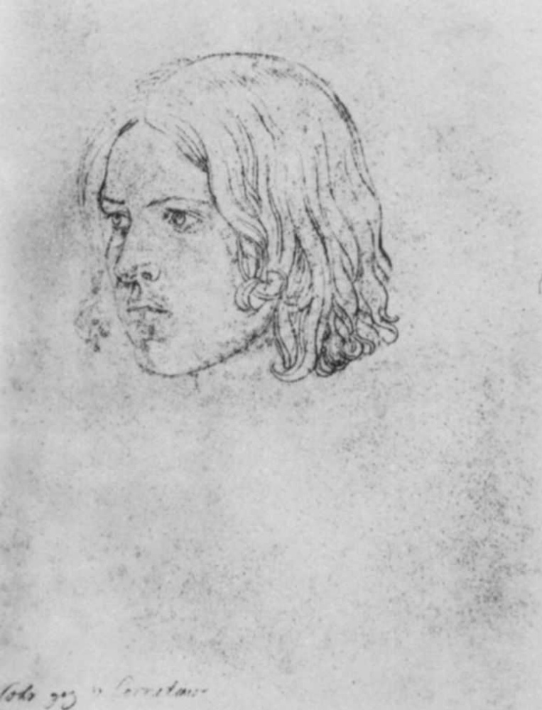 Peter von Cornelius. Portrait Of Charles Philippe Faure