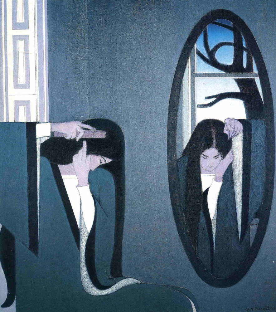 Will Barnet. Reflection