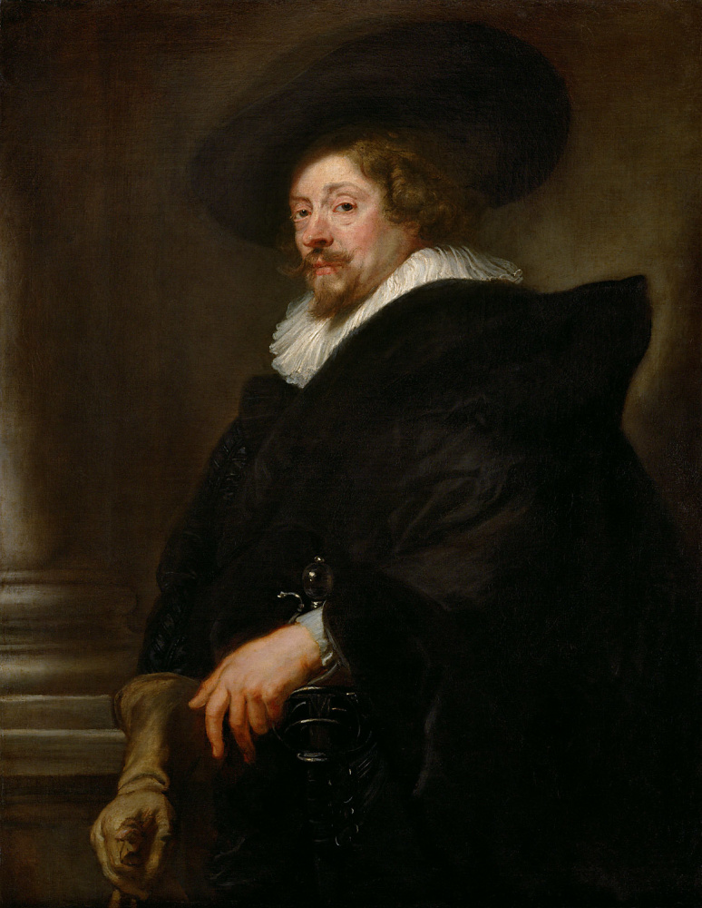 Peter Paul Rubens. Self-portrait